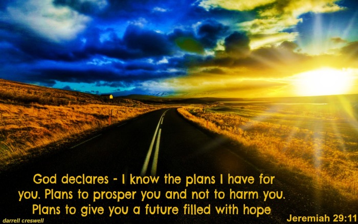 Plans for your life Jeremiah 29  11